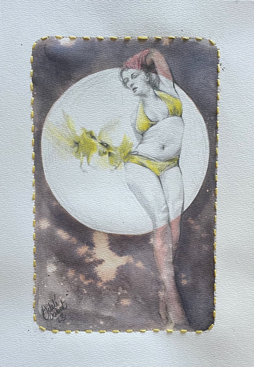 Adele Joubert - Yellow Finches